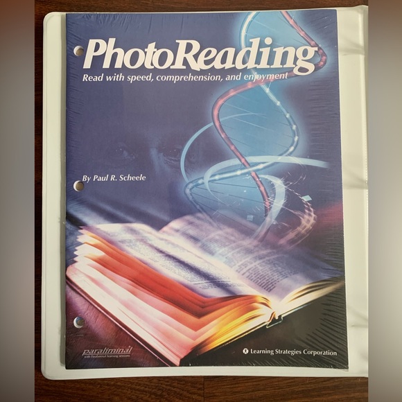 Paul Scheele - PHOTOREADING. 8 CDs, 2 books & Bonus 3-Ring Binder SEALED - Picture 3 of 10